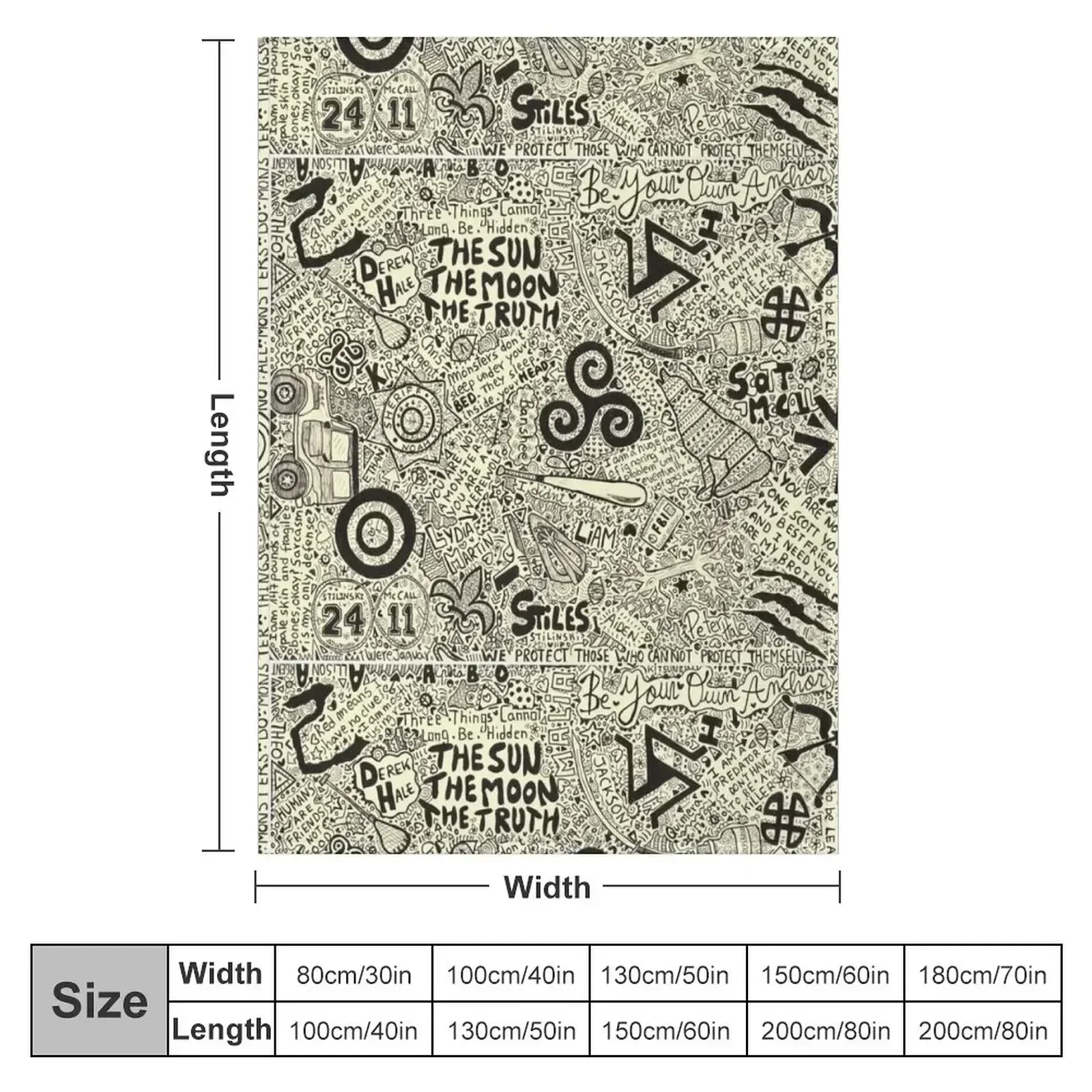 Одеяло TeenWolf из фланелевой ткани туристические мягкие плюшевые утяжеленные