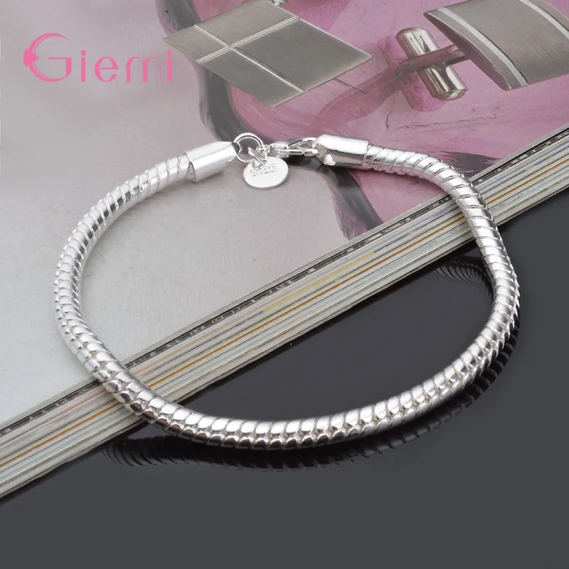 

Smart Minimalist Engagement Gift Chain Bracelet For Women Girls 925 Sterling Silver 2023 Top Sale Jewelry Wholesale