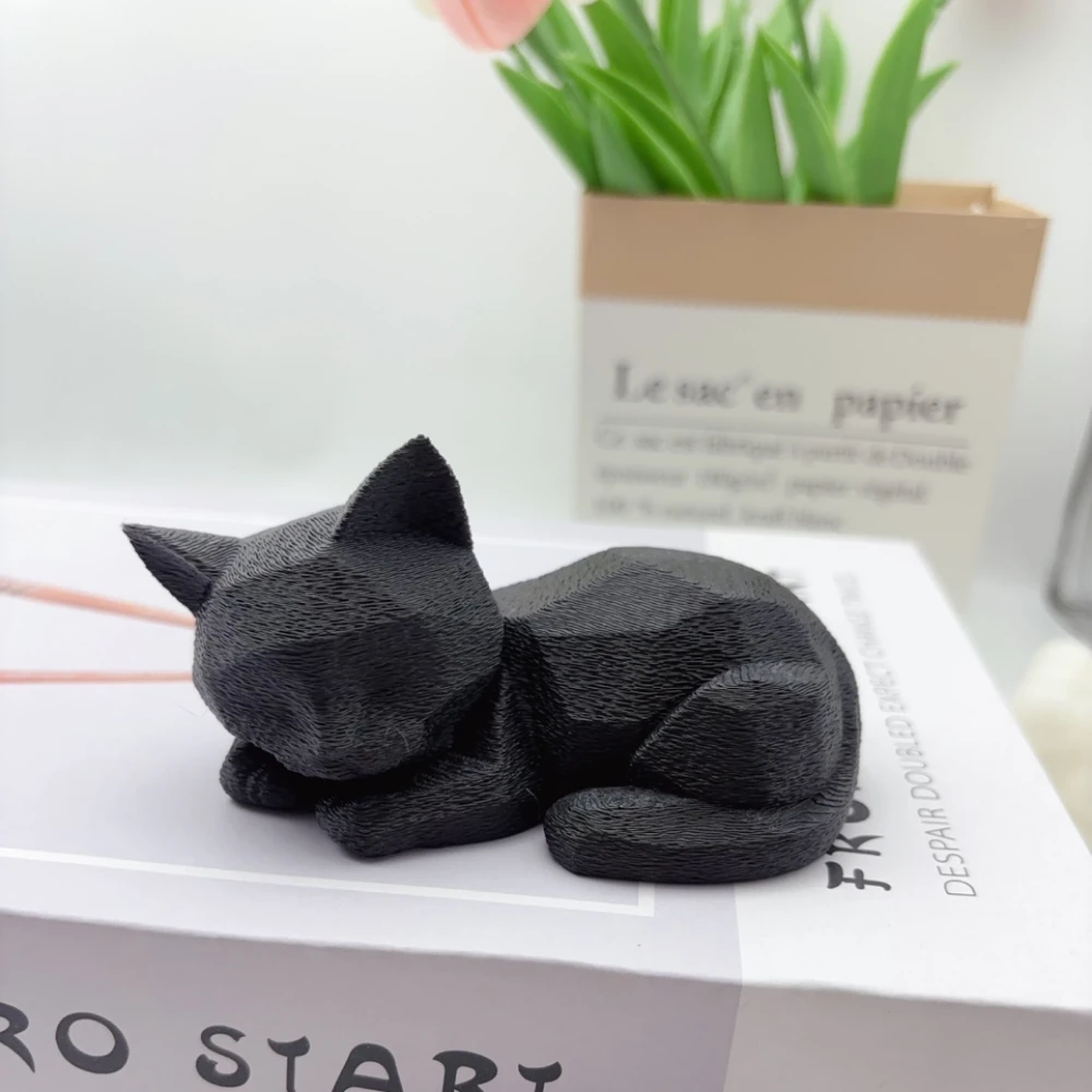 

3D-фигурка спящая кошка