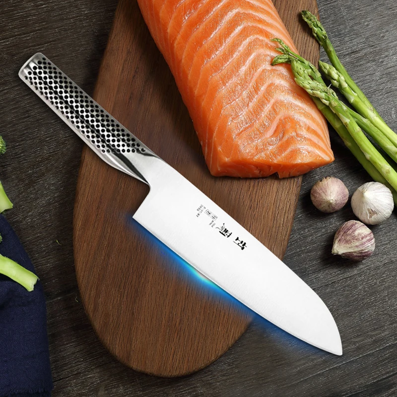 Поварской нож из нержавеющей стали сашими сантоку японский кухонный для