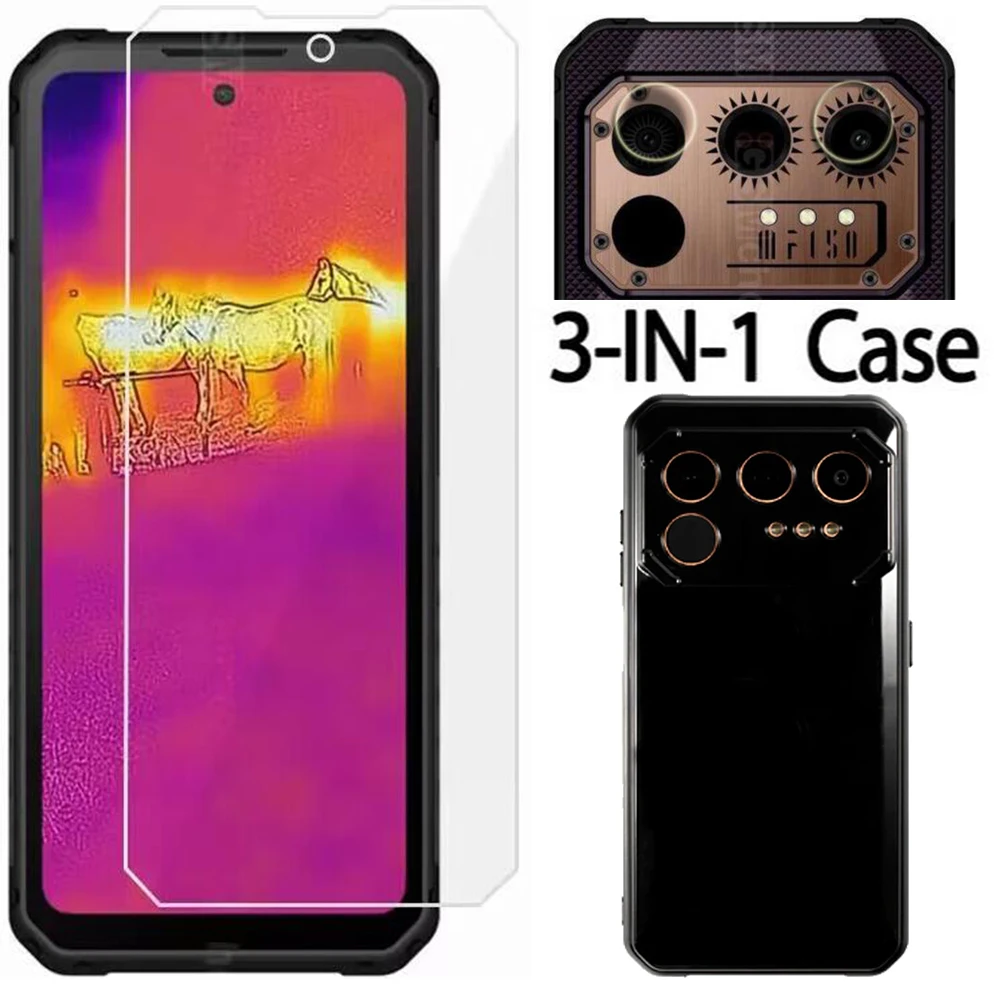 

For For IIIF150 Raptor Tempered Glass Protective Case On For For IIIF150 Raptor Screen Protector Cover Film For IIIF150 Raptor