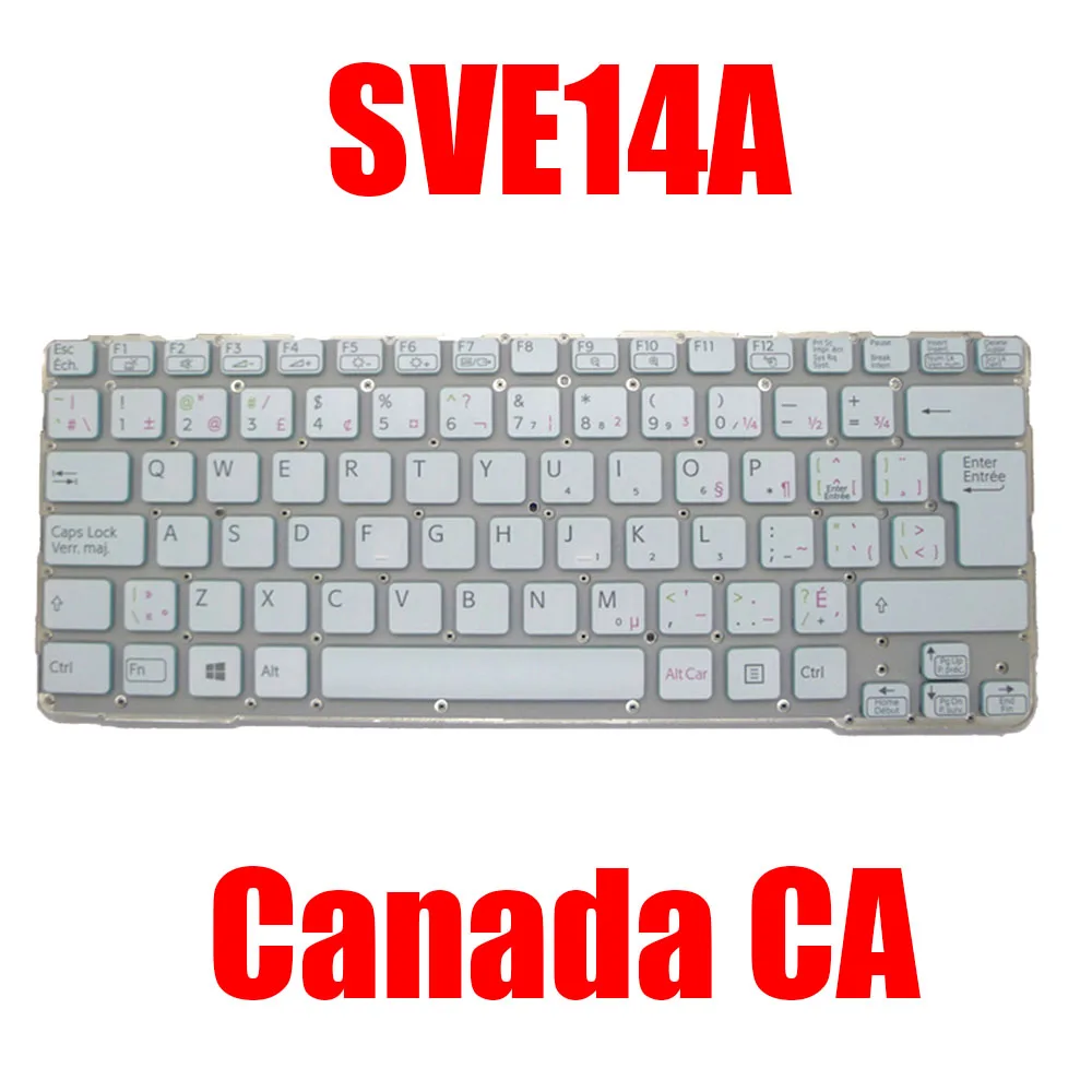 Клавиатура для ноутбука SONY SVE14A 149114211CA 149122011CA 149119411CA 149116811CA 9Z.N6BBF.Q2M 9Z.N6BBF.T2M Канада