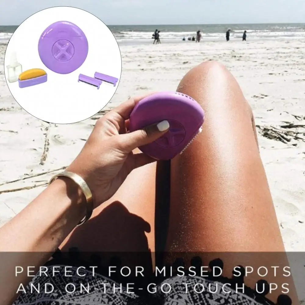 

Portable Manual Shaver Women 3 in 1 Round Armpit Body Hair Remover Epilator