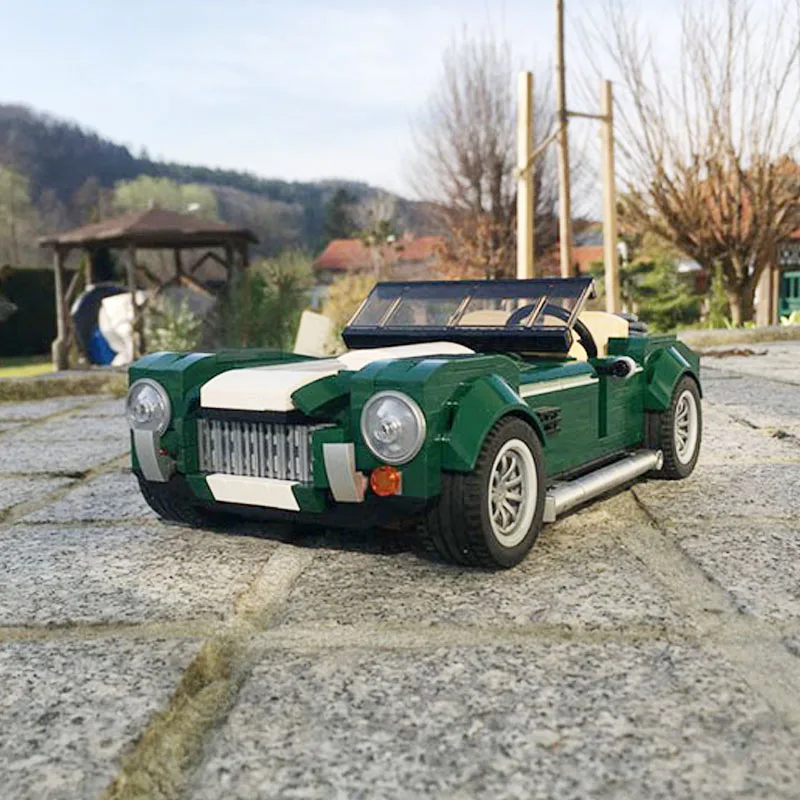 787 шт. технический автомобиль Кобра набор медная чередующая AC MOC строительные