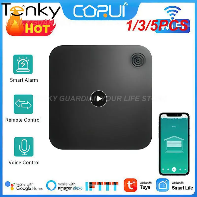 

1/3/5PCS Smarter Ntelligent Garage Door Controller Wifi App Remote Control Smart Garage Door Remote Voice Control