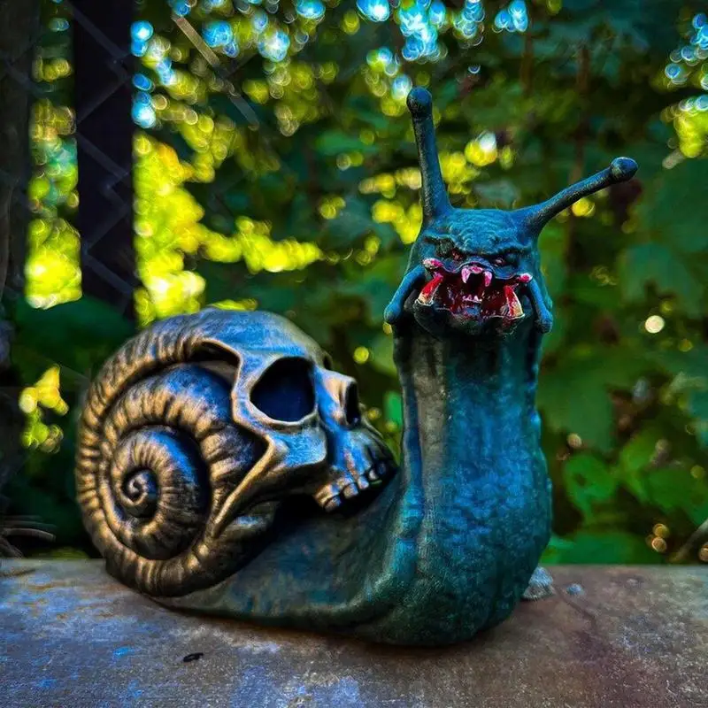 

Snail Figurines Home Decoration Ornament Unique Miniature Insect Figure Animal Snail Modern Small Animal Statue For Home Decore