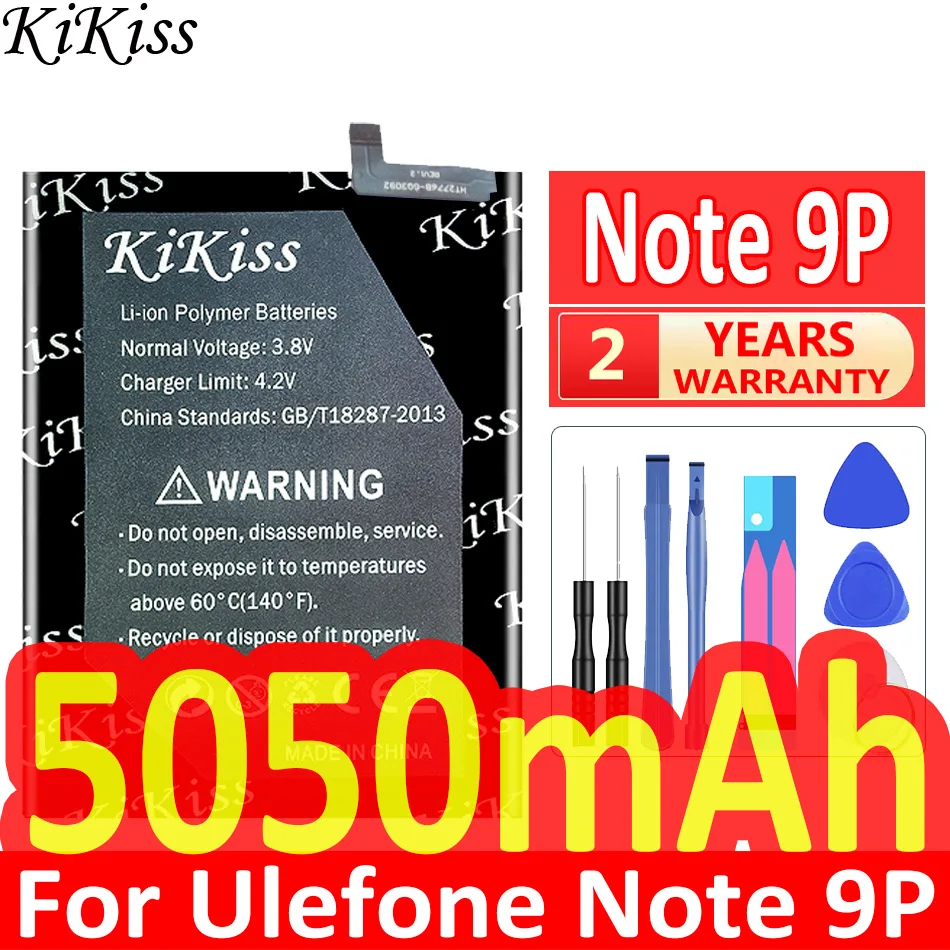 

5050mAh KiKiss Powerful Battery Note 9P for Ulefone Note9P