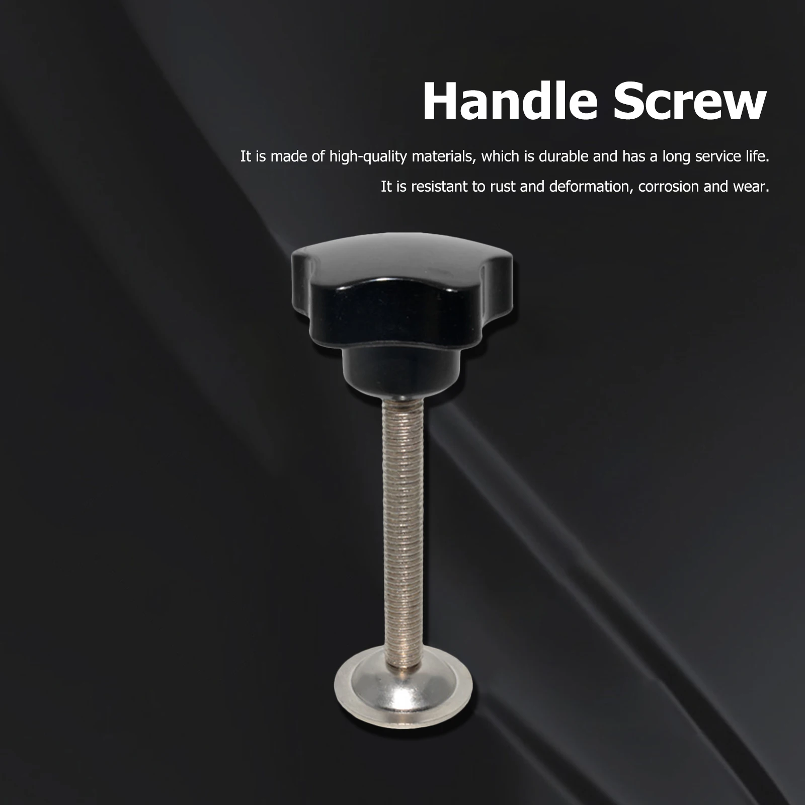 

M8x60 Star Handle Screw Wear-resistant Practical Star Handle Bolts Anti-corrosion Rust Prevention for Industrial Supplies