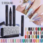 Гель-лак для ногтей ROSALINS 5 мл неоновый цветной Гибридный лак для маникюра Полуперманентная светодиодная УФ-лампа для дизайна ногтей базовое и верхнее покрытие Гель-лак для ногтей