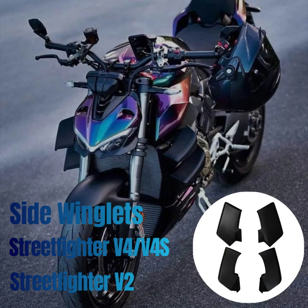 Аэродинамический дефлектор крыла Winglet V4/V4S спойлер для Ducati Streetfighter V4 V4S 2020-2023 V4SP V2