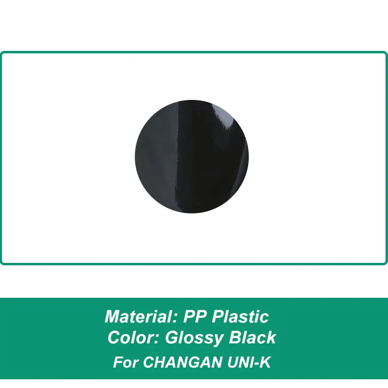 

Для CHANGAN UNI-K диффузор заднего бампера разветвитель спойлер Iip подбородок внешние аксессуары для регулировки ABS Материал черный