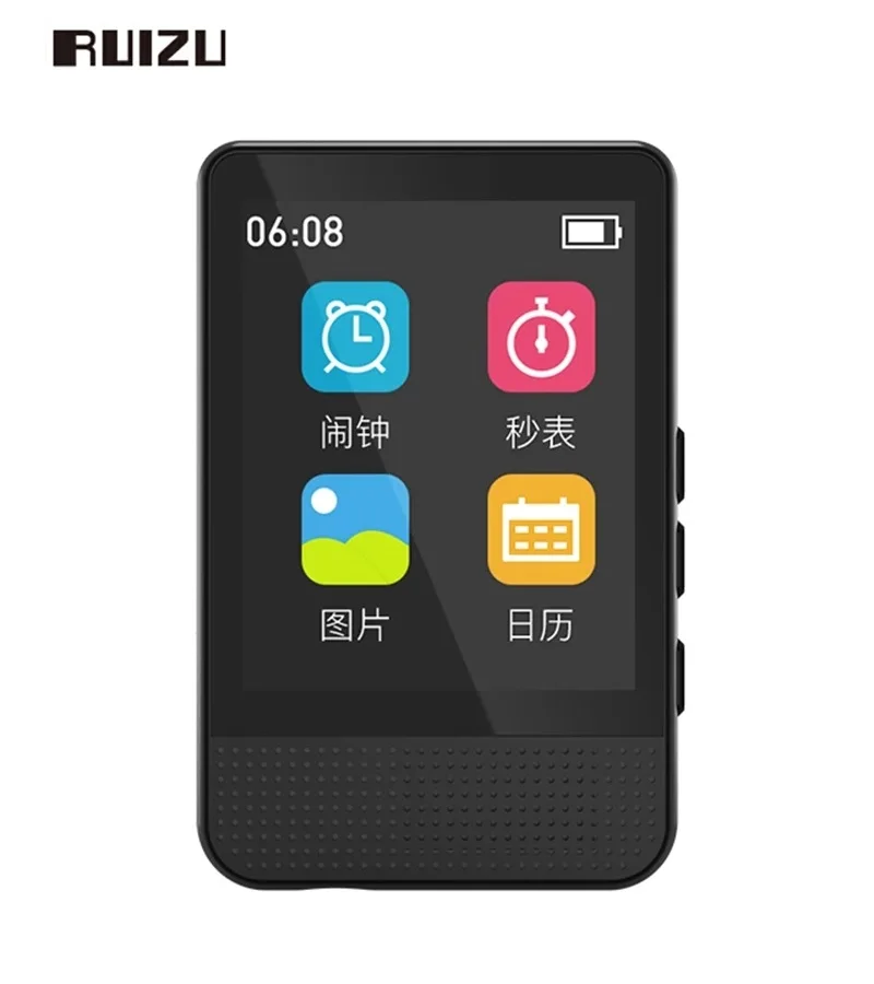 Mp3-плеер RUIZU M16 с Bluetooth и динамиком сенсорный экран ГБ Hi-Fi металлический