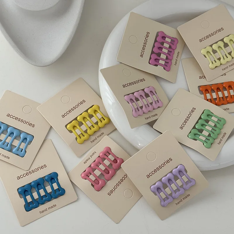 Cute Cartoon Candy Color Baby BB Clips Girls Hairpins Hair Clip Kids Headwear Children Accessorie