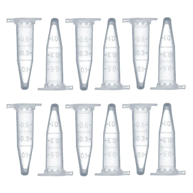 

Прозрачные центрифужные пробирки 0,5 мл, 50 шт.