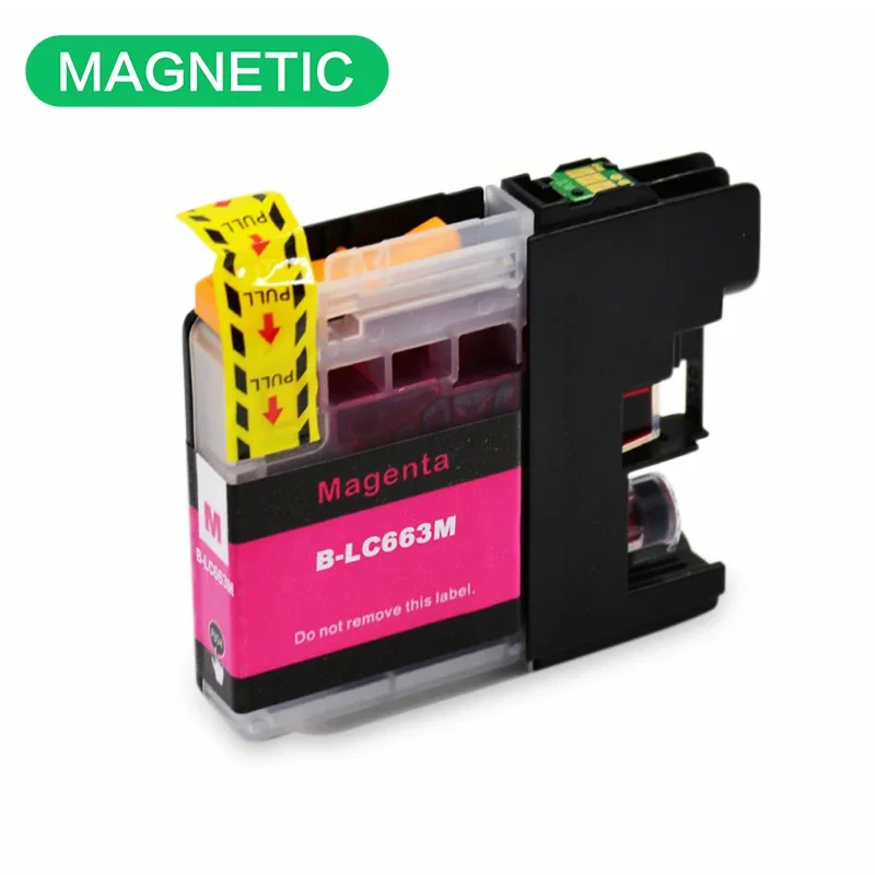 Новинка 4 цвета LC663 BK C M Y Совместимый чернильный картридж с полными чернилами для