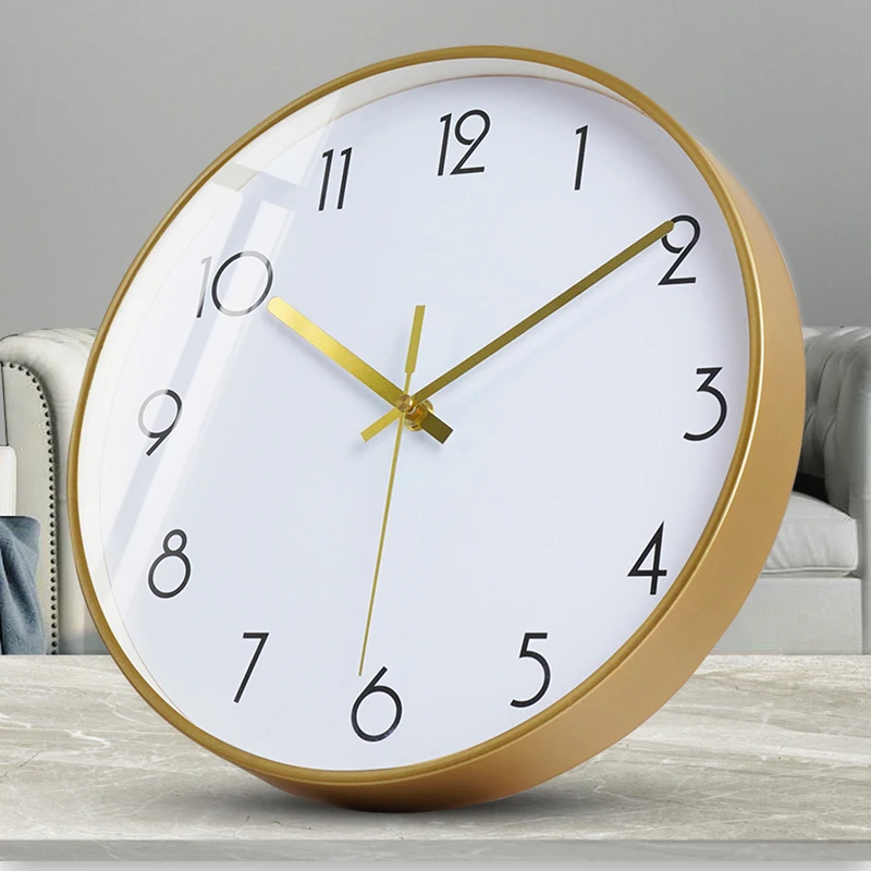 

Nordic Silent Wall Clock Minimalist Modern Living Room Kitchen Clock Creative Quartz Luxury Reloj Pared Home Decoration WSW100YH