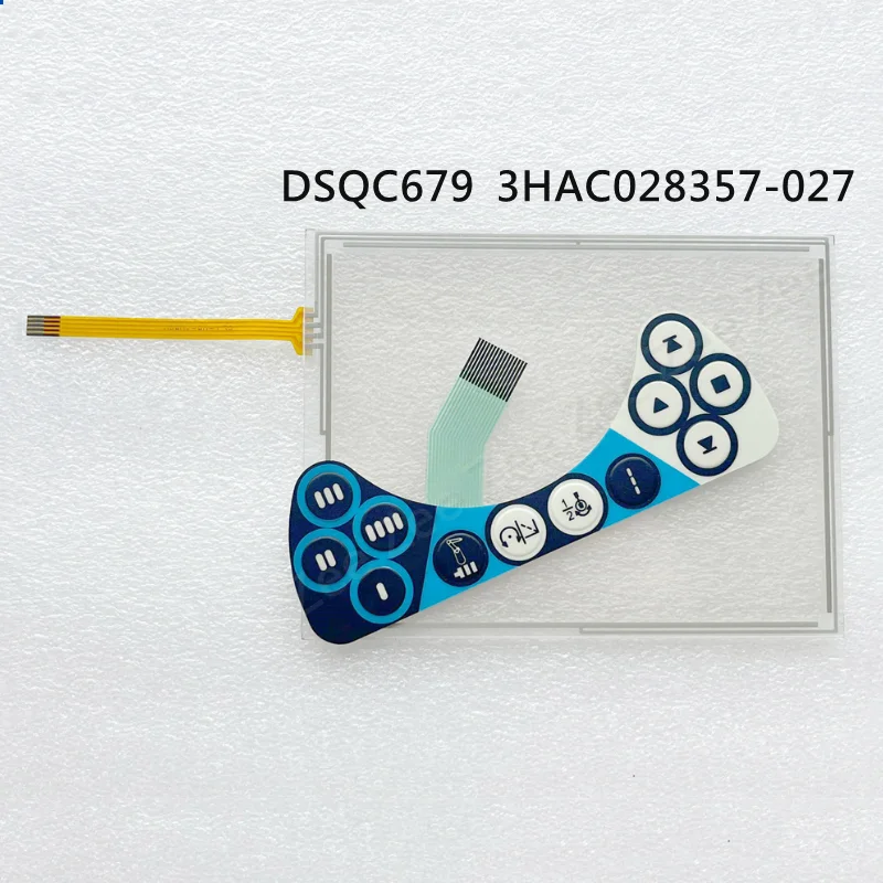 

New For DSQC 679 3HAC028357-027 Touch Screen with Key film