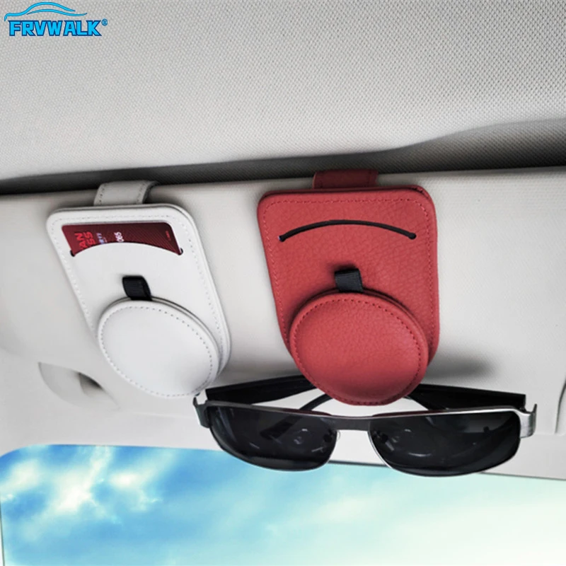 

Car Visor Organizer Auto Sun Visor Storage Pouch Car Organizer Sunglasses Holder Card Organizer Ticket Pocket Holder Car Styling
