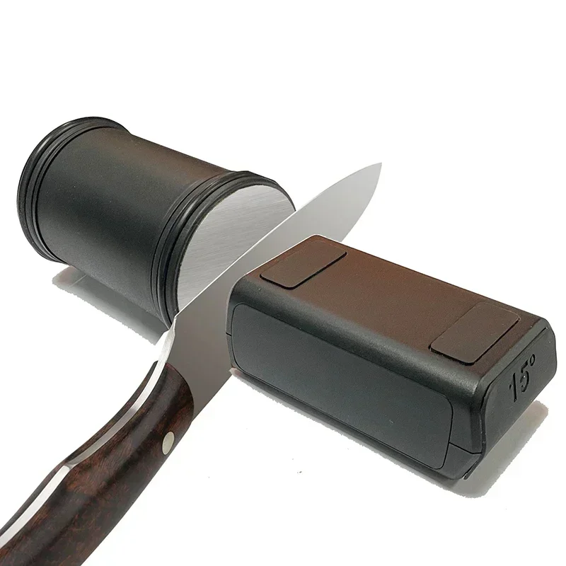 Вращающаяся точилка для ножей кухонная Магнитная заточка 15 и 20 градусов