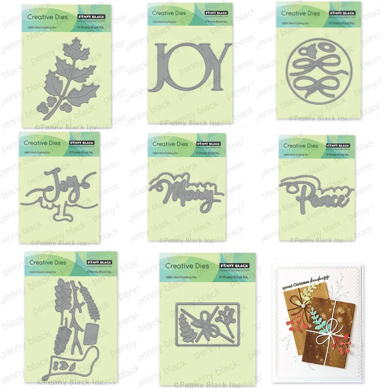 

Металлические штампы, 9 шт., Рождественская серия, форма для вырезания, форма для карточек, скрапбукинга, бумаги, рукоделия, нож, форма, лезвие...