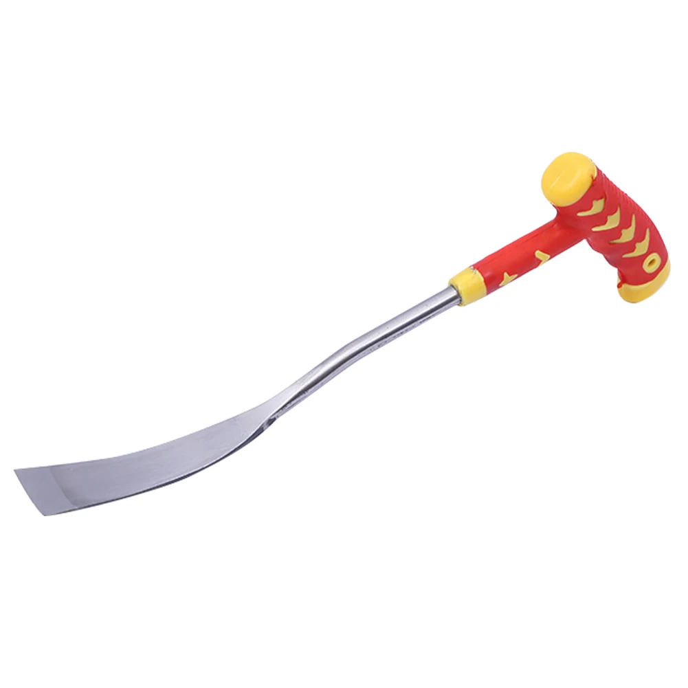 

With Non Slip Handle Seedling Shovel Home Garden Digging Weeding Flat Reduce Fatigue Lawn Yard Gardening Transplant Iron Spade