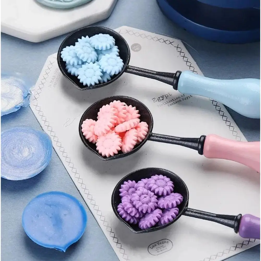 Ложка восковая в винтажном стиле антипригарная ложка для плавления и выжигания