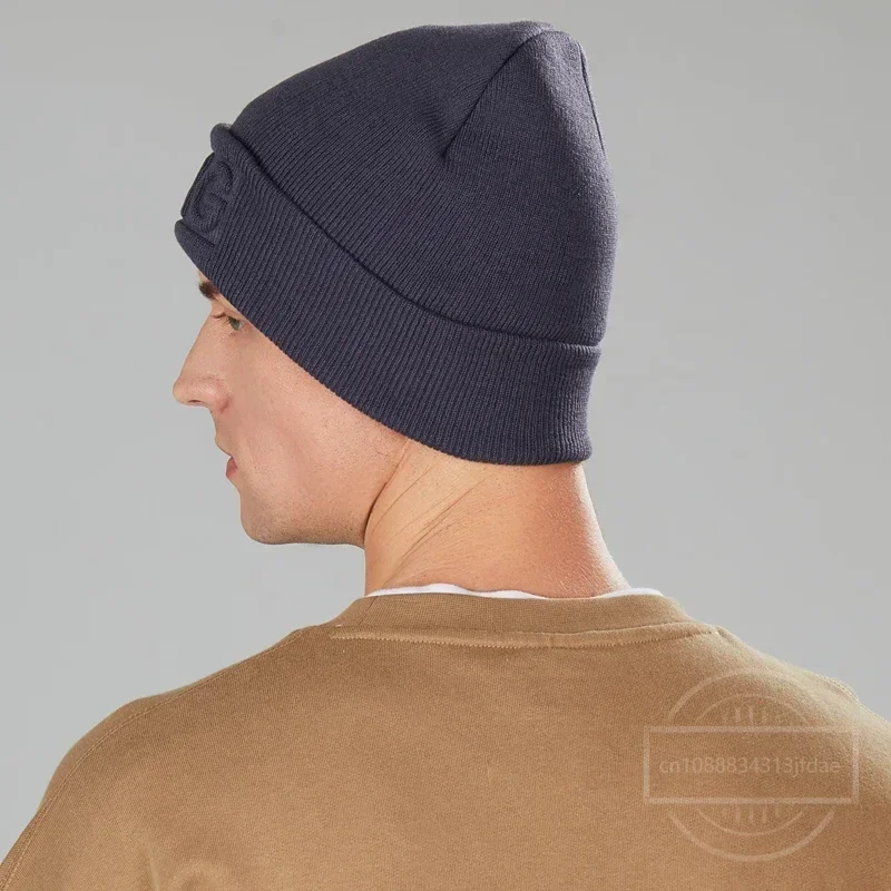 Зимняя шапка King Queen Beanies Модная кепка в стиле хип-хоп для пар Повседневная