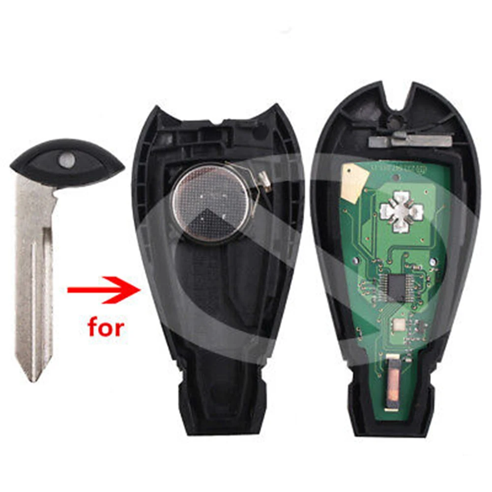 

Replacement Uncut Insert Emergency Key Blade For Chrysler 300 C Grand Voyager For Dodge Grand Caravan Ram Journey For Jeep