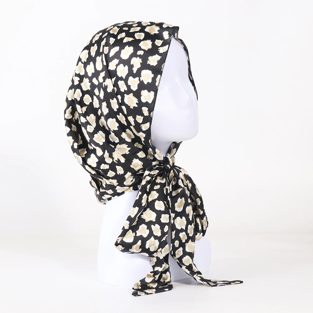 

2022 Turbante Headscarf Scarf Designer Hijab Accessoires Kerchief Neck Silk Head Scarves Bandana Handkerchief Hijabs For Woman