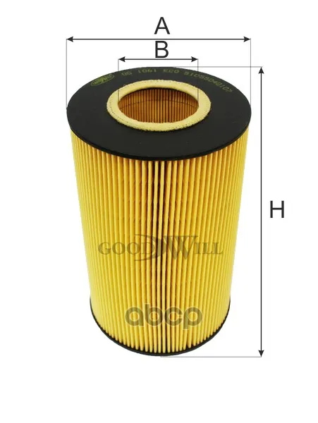 Фильтр Масляный Двигателя Goodwill арт. OG1061ECO |