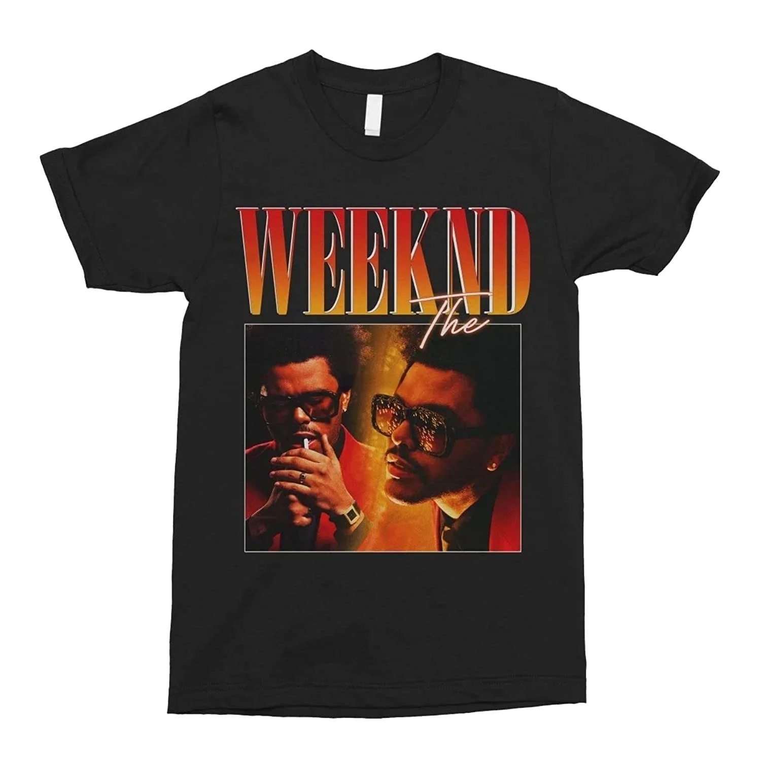 

The Weeknd 2.0 Vintage Unisex Tshirt Men Men Women Cute Graphic Tops Funny Tee Teen Girl T Shirt Black