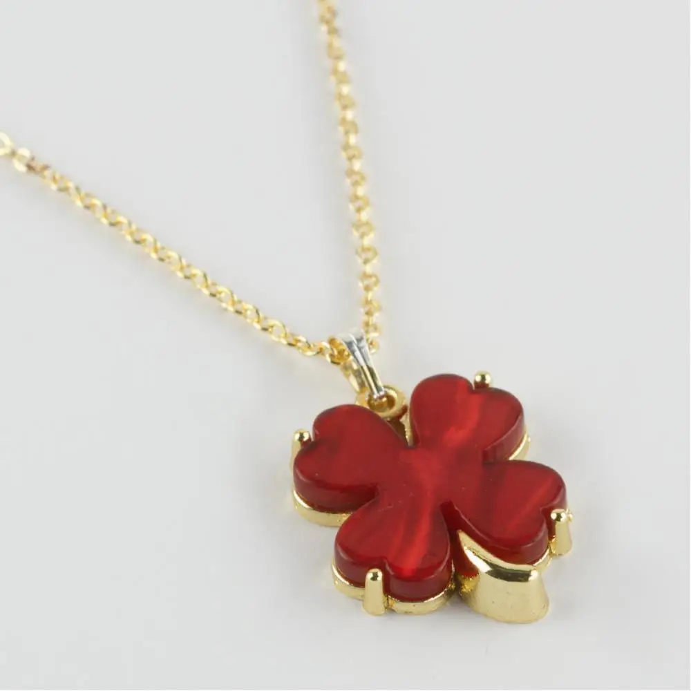 

Clover figured Polyester necklace fashion chain jewelry accessories for women earrings bracelet ring for kids gift beads
