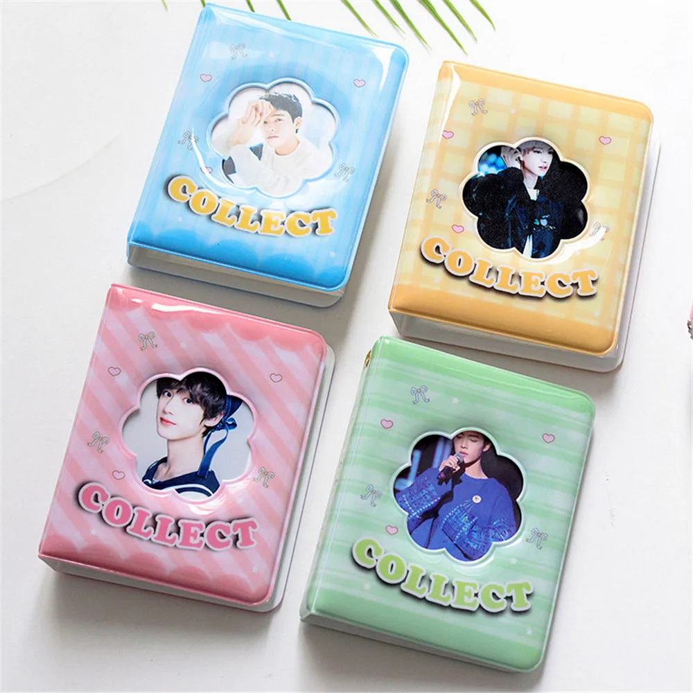 Фотоальбом 3-дюймовый Полароид фотоальбом с 36 карманами цветочным сердцем