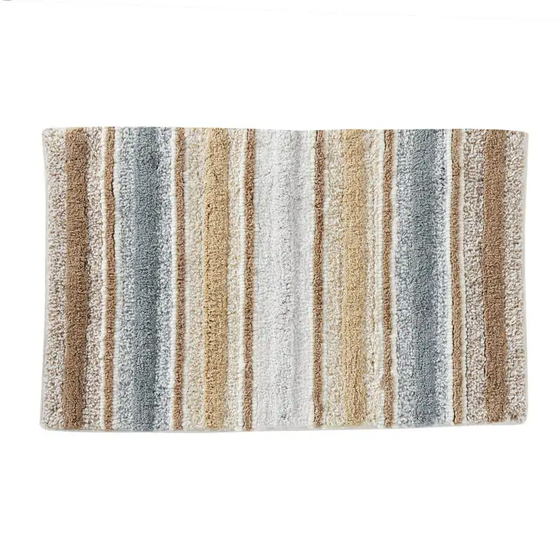 

Stripe Bath Rug, 20" x 30", Natural
