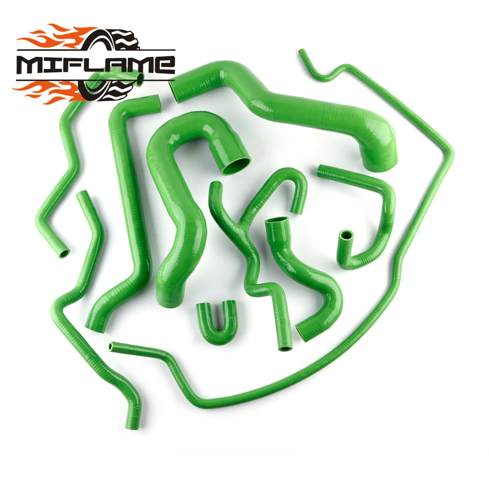 Комплект силиконовых турбо-шлангов охлаждающей жидкости радиатора для Saab 9-5 2.0T