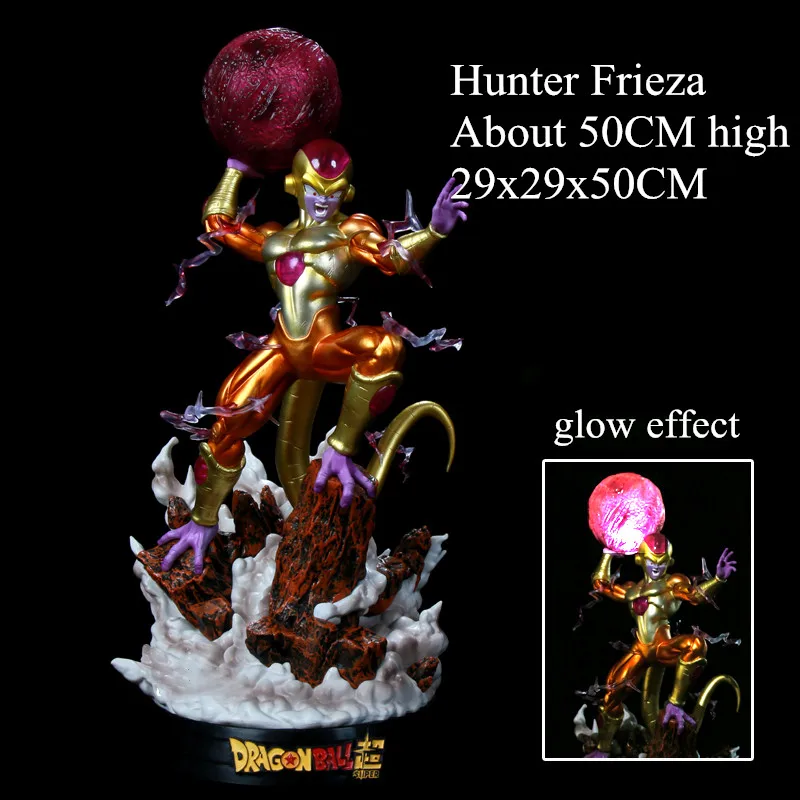 

1/4 Dragon Ball Z Figure Anime Golden Frieza Final Form Fukkatsu Will Shine Action Figure Model Collection Statue Model Toy Gift