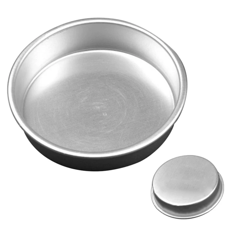 

4 Inch Round Cake Pan Aluminum Alloy Chiffon Cake Mold Kitchen Cake Baking Mould Bakeware Bakery Baking Pan For Pastry Cake