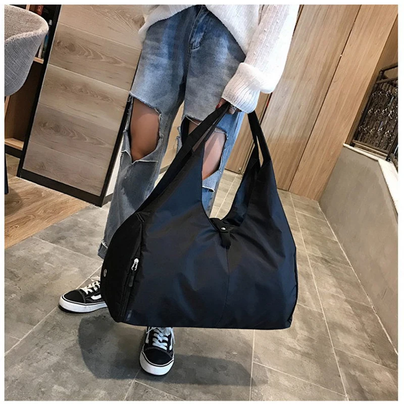 Women'S Yoga Gym Bag Fitness Travel Luggage Handbag Beach Swimming Duffle Weekender Shoe Pocket Outdoor Sports Shoulder Bag Men