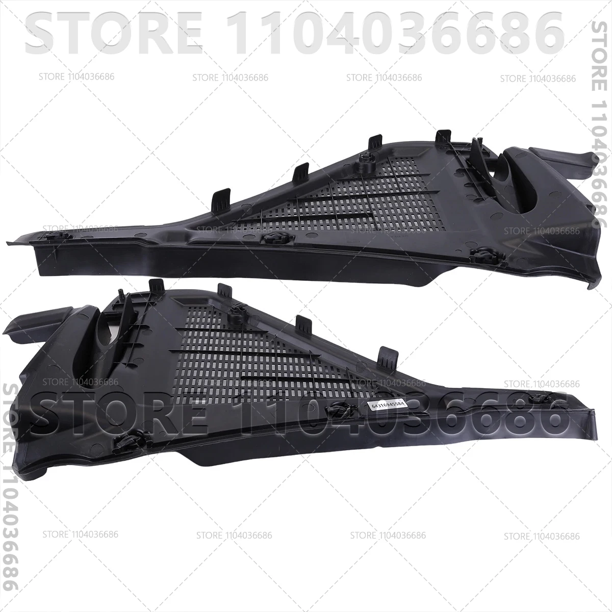 Фото Для 2007 2008 2009 2010 2011 2012 2013 2014 BMW X5 X6 35iX 50iX M E70 E71 LCI Hyb верхняя часть перегородки двигателя автомобиля №5