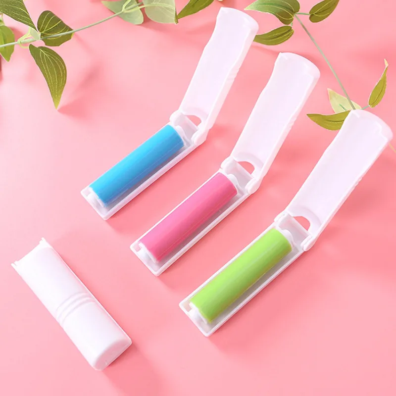 

Portable Dust Remover Washable Foldable Clothes Hair Sticky Roller Pet Hair Cleaning Household Carpet Bed Sofa Dust Collector
