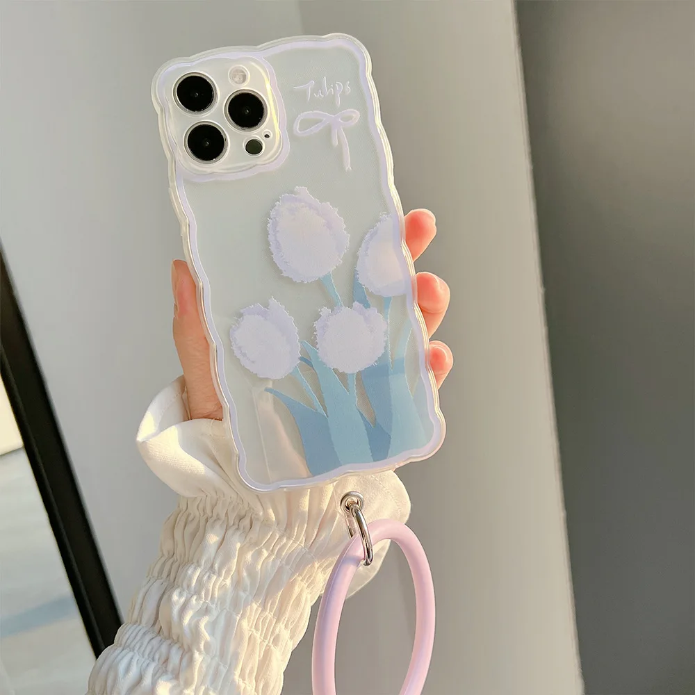 

Compatible with iPhone 12/11/13 Pro Max, Phone Case , Soft Silicone Slim Fit Protective Cover with Hanging Ring 2 Packs