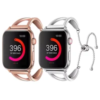 women strap for apple watch 7 se 6 5 4 band 40mm 44mm 41 45mm stainless steel metal bracelet correas for iwatch 38 42mm series 3