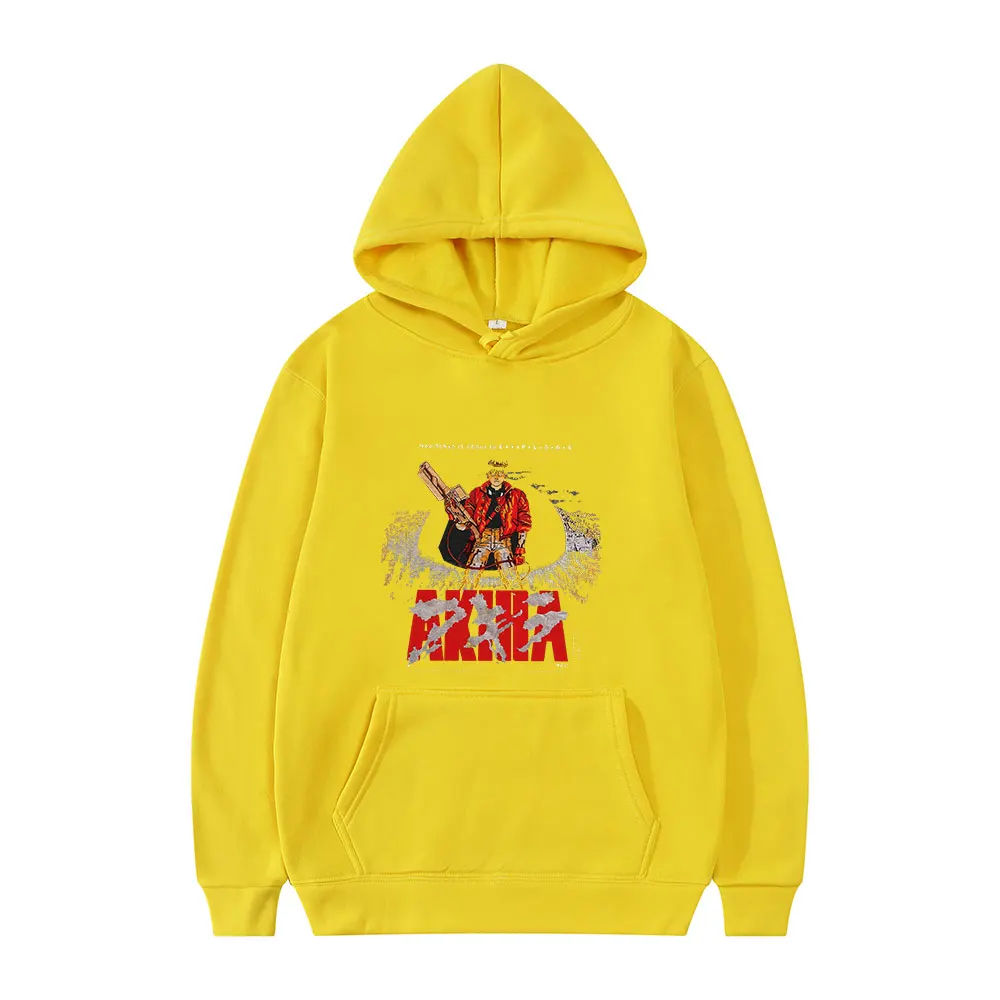 Японское аниме Akira 2021 модная зимняя Толстая свободная повседневная мужская