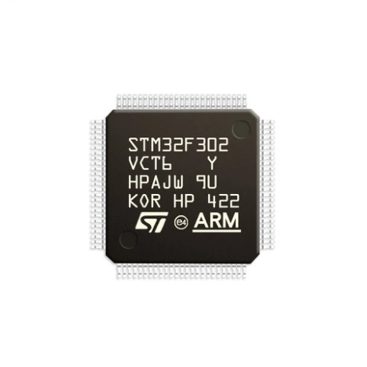 1-100 шт. 100% Новый оригинальный STM32F302VCT6 STM32F302 VCT6 STM 32F302VCT6 STM32 F302VCT6 STM32F 302VCT6 ARM ST S4 QFP-100 |