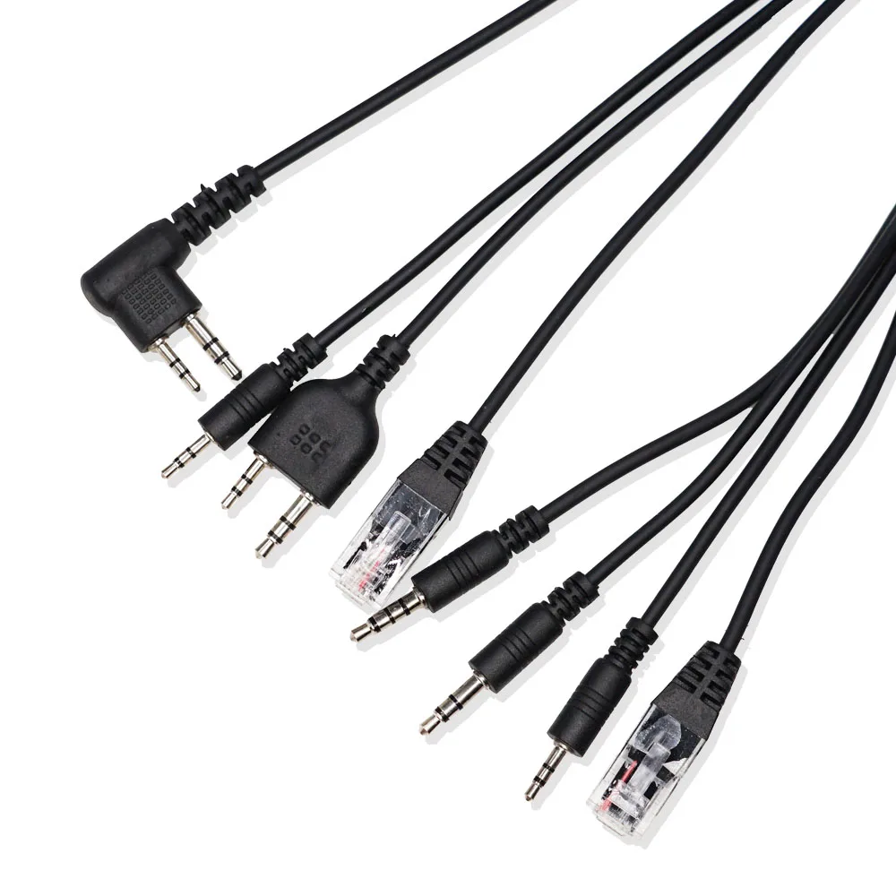 Многофункциональный USB-кабель для программирования раций Baofeng 8 в 1 UV5R UV82 Kenwood Motorola