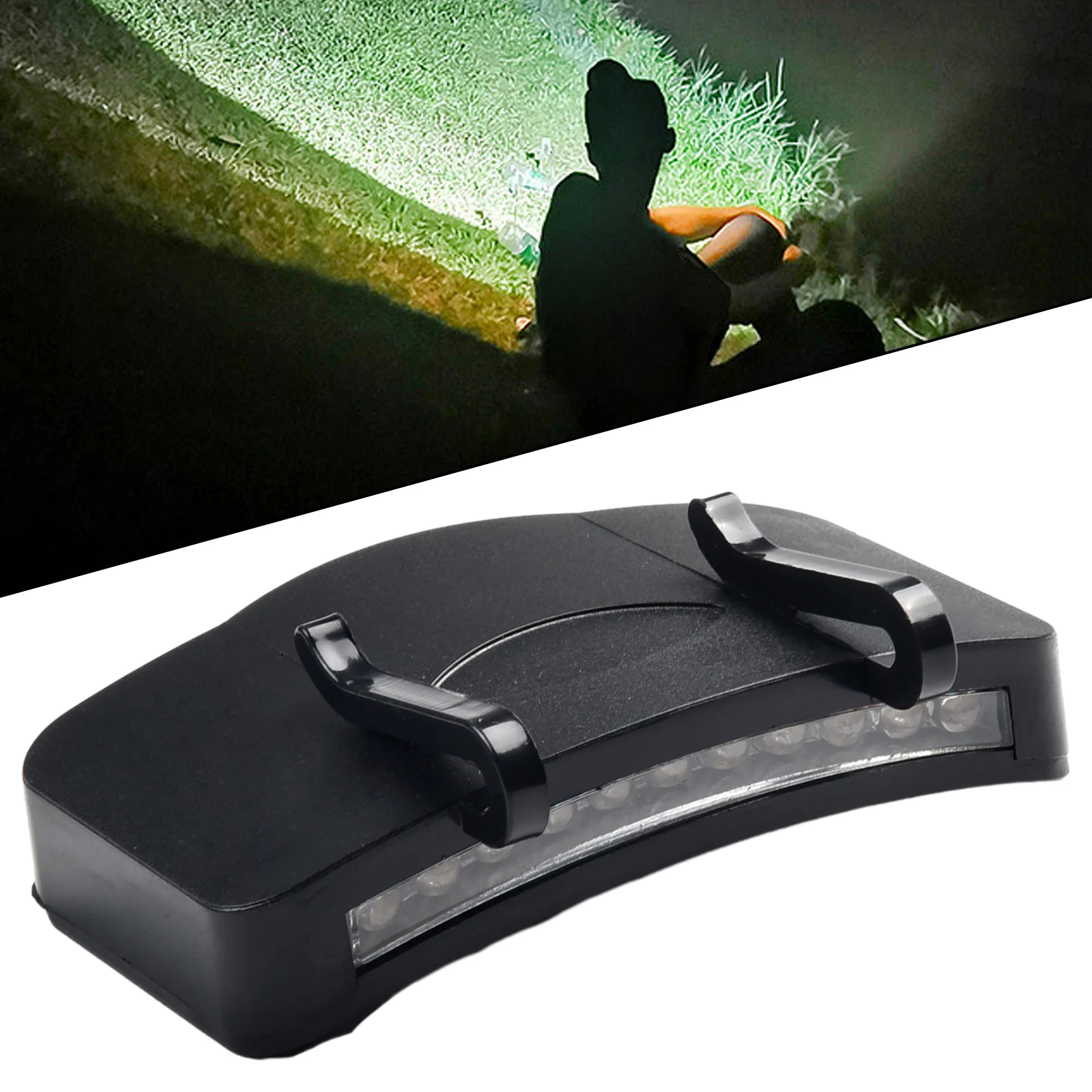 Lampa Reflektor Czapka Światła Światło Na Kemping/Piesze Wycieczki Kapelusz Klips COB LED Wysoka Wydajność Jakość