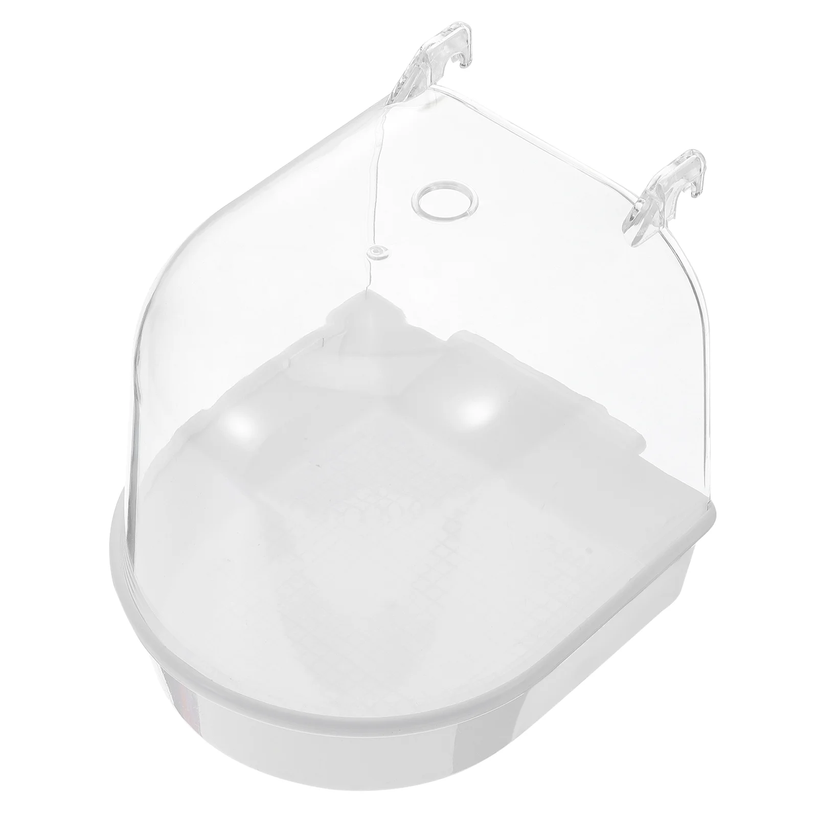 

Bird Bath Cageparrot Box Parakeet Accessories Birds Tub Pet Bathtub Cockatiel Large Bowl Covered Canary Shower Parakeets Toys