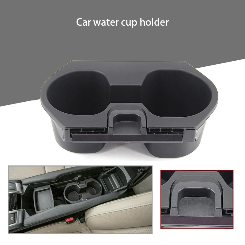 1pcs Cup Holder Water Drink Holder Assembly for Honda Civic 2015 2016 2017 2018 2019 Automotive Interior