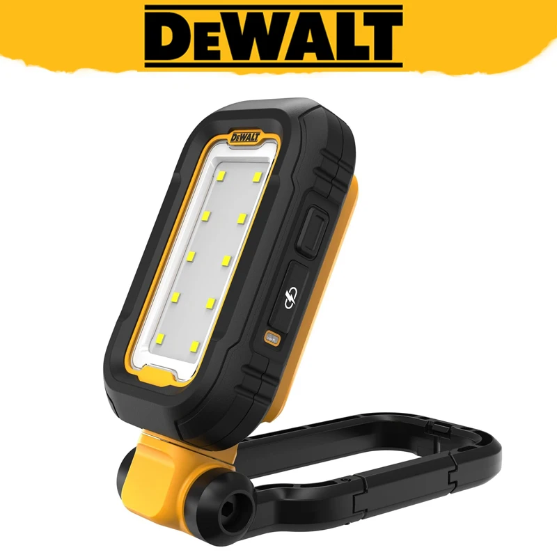Оригинальная фотовспышка DEWALT DCL182 яркость IP54 USB-C перезаряжаемая вращающаяся
