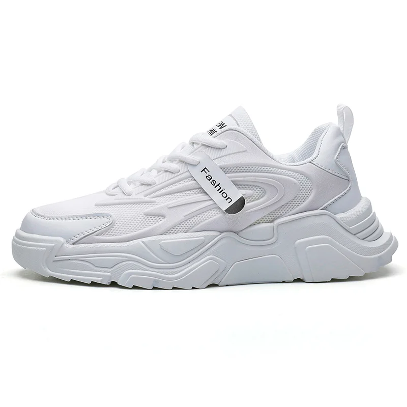 

Spring/Autumn Men Casual Shoes Mesh Lightweight Breathable Sports Shoes Rubber Sole Wear-resistant Outdoor Men Sneakers